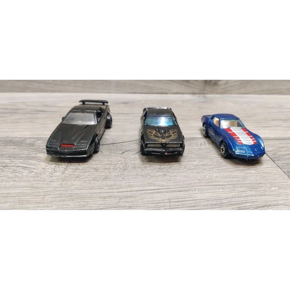 Vintage Diecast Car Lot Universal Knight 2000 KITT Macao Yatming Trans-Am Corvet